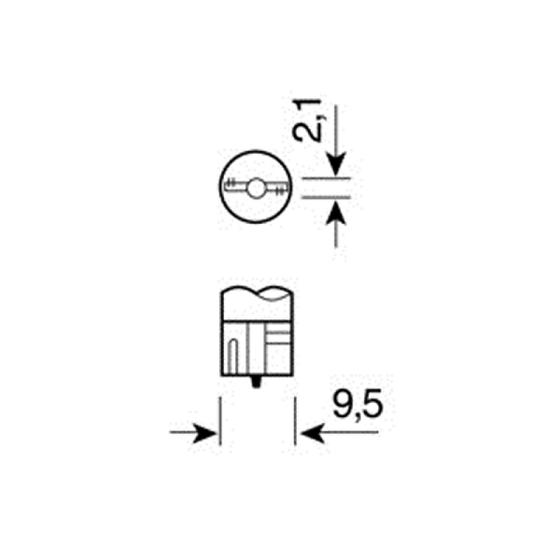 ΛΑΜΠΕΣ ΑΚΑΛΥΚΕΣ 12V WY5W 5W - Lampa - L5810.9