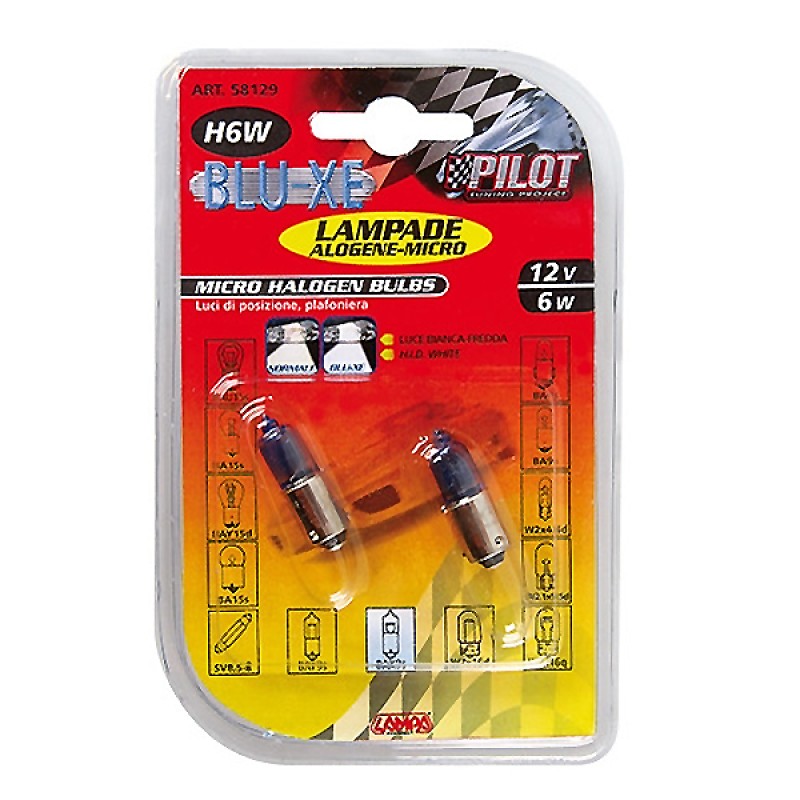 ΛΑΜΠΑ ΤΥΠΟΥ ΜΙΝΙΟΝ BAX9s 12V/6W 9x30mm Η6W - Lampa - 5812.9-LM ΛΑΜΠΑ ΤΥΠΟΥ ΜΙΝΙΟΝ BAX9s 12V/6W 9x30mm Η6W - Lampa - 5812.9-LM