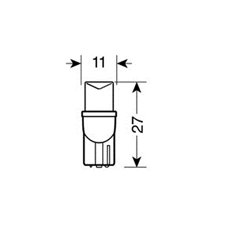 Τ10 ΨΕΙΡΑ ΔΙΑΘΛΑΣΗΣ ΜΠΛΕ ΦΩΣ W2.1x9.5d - Lampa - L5814.5