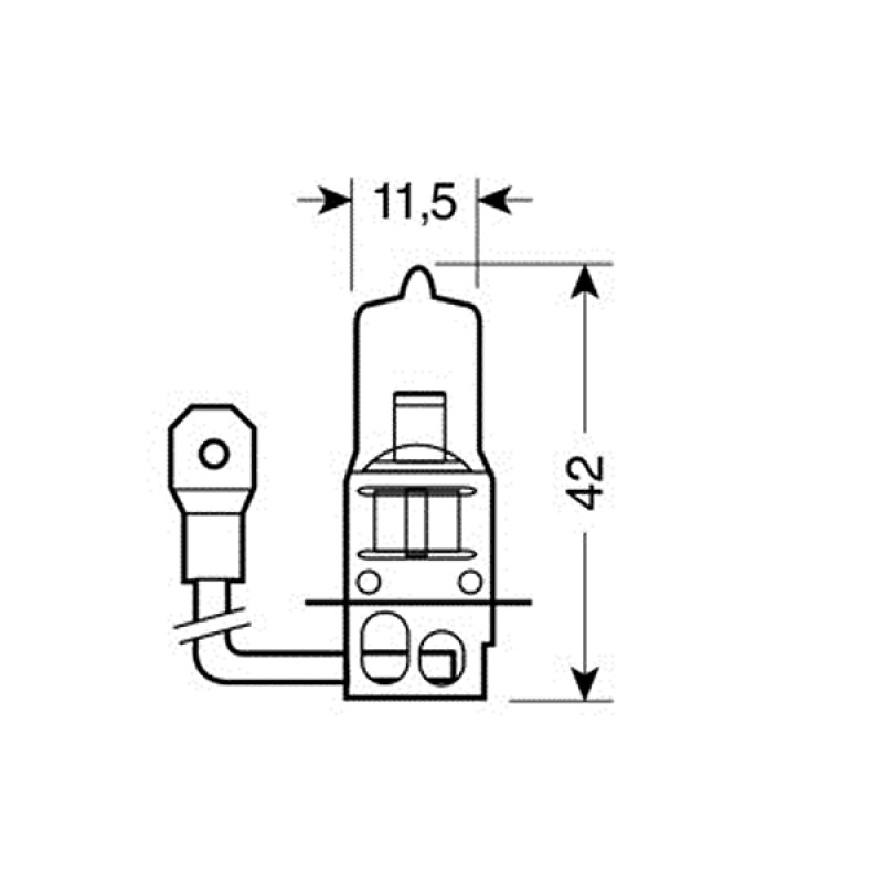 H3 BLU-XE 12V/55W 42mm 4.150Κ - Lampa - L5818.2 H3 BLU-XE 12V/55W 42mm 4.150Κ - Lampa - L5818.2
