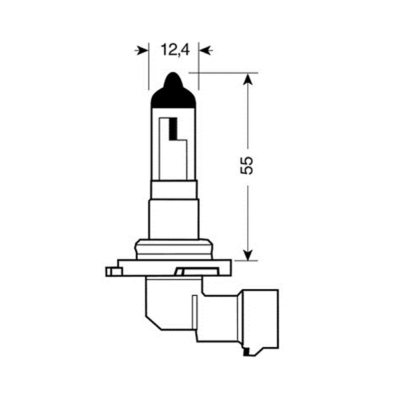 HB4/9006 55W 12V - Lampa - L5828.1 HB4/9006 55W 12V - Lampa - L5828.1