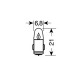 ΛΑΜΠΑΚΙΑ ΜΙΝΙΟΝ (J)12V/2W BA7s ΜΠΛΕ 21mm - Lampa - 5833.0-LM