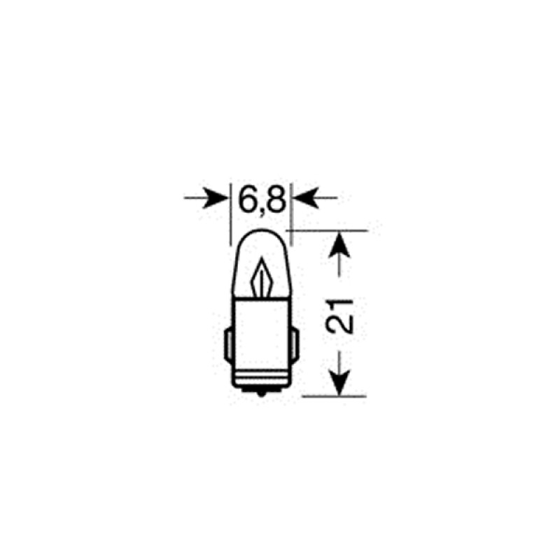 ΛΑΜΠΑΚΙΑ ΜΙΝΙΟΝ (J) 12V/2W BA7s ΜΩΒ 21mm - Lampa - 5833.1-LM ΛΑΜΠΑΚΙΑ ΜΙΝΙΟΝ (J) 12V/2W BA7s ΜΩΒ 21mm - Lampa - 5833.1-LM