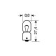 ΛΑΜΠΑΚΙΑ ΜΙΝΙΟΝ 12V T4W BA9s ΜΠΛΕ - Lampa - 5833.5-LM ΛΑΜΠΑΚΙΑ ΜΙΝΙΟΝ 12V T4W BA9s ΜΠΛΕ - Lampa - 5833.5-LM