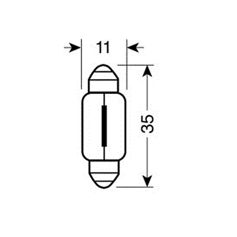ΛΑΜΠΑΚΙΑ ΜΠΛΕ ΣΩΛΗΝΩΤΑ 12V/C5W 35mm - Lampa - 5834.0-LM ΛΑΜΠΑΚΙΑ ΜΠΛΕ ΣΩΛΗΝΩΤΑ 12V/C5W 35mm - Lampa - 5834.0-LM