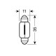 ΛΑΜΠΑΚΙΑ ΜΠΛΕ ΣΩΛΗΝΩΤΑ 12V/C5W 35mm - Lampa - 5834.0-LM ΛΑΜΠΑΚΙΑ ΜΠΛΕ ΣΩΛΗΝΩΤΑ 12V/C5W 35mm - Lampa - 5834.0-LM