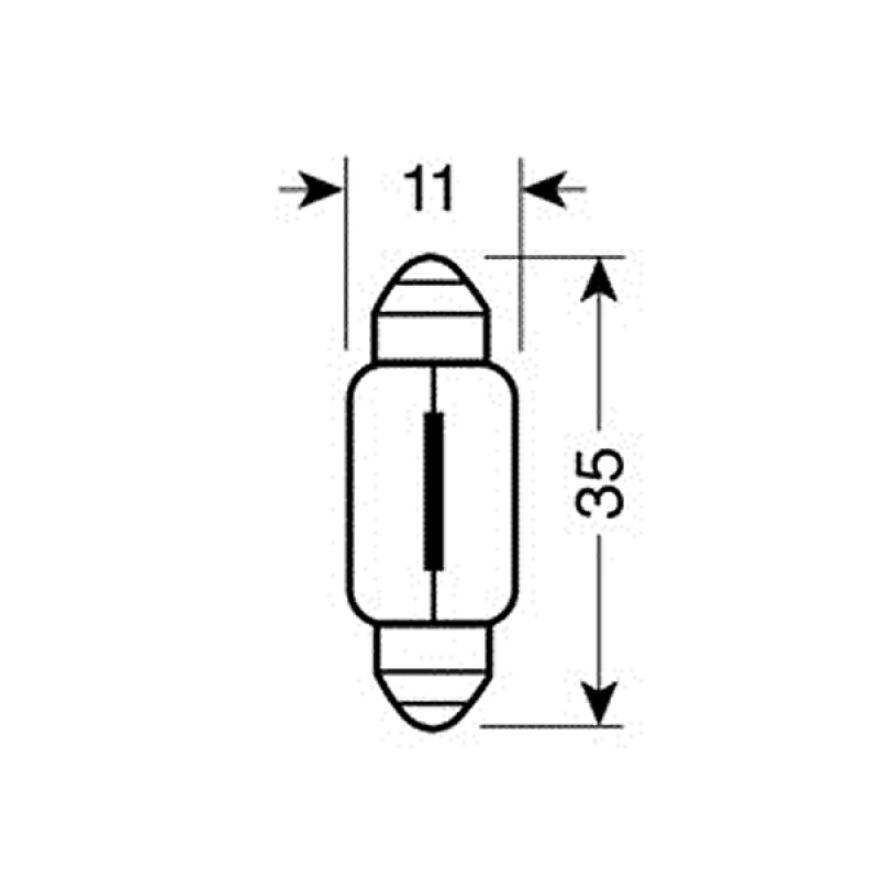 ΛΑΜΠΑΚΙΑ ΠΡΑΣΙΝΑ ΣΩΛΗΝΩΤΑ 12V/C5W 35mm - Lampa - 5834.2-LM ΛΑΜΠΑΚΙΑ ΠΡΑΣΙΝΑ ΣΩΛΗΝΩΤΑ 12V/C5W 35mm - Lampa - 5834.2-LM