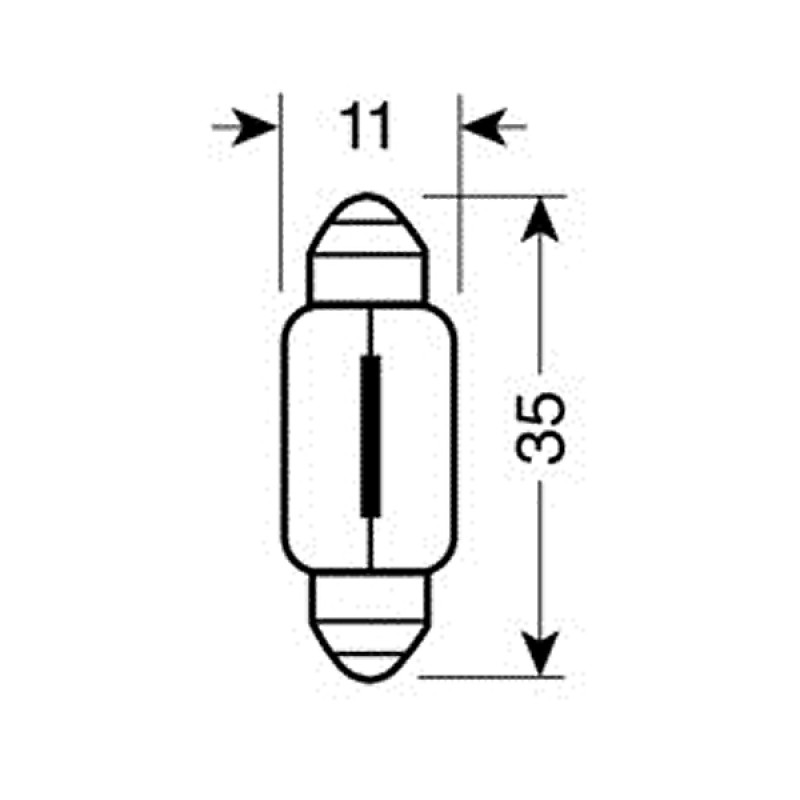 ΛΑΜΠΑΚΙΑ ΠΡΑΣΙΝΑ ΣΩΛΗΝΩΤΑ 12V/10W 35mm - Lampa - L5834.7 ΛΑΜΠΑΚΙΑ ΠΡΑΣΙΝΑ ΣΩΛΗΝΩΤΑ 12V/10W 35mm - Lampa - L5834.7