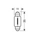 ΛΑΜΠΑΚΙΑ ΚΟΚΚΙΝΑ ΣΩΛΗΝΩΤΑ 12V/10W 35mm - Lampa - L5834.8 ΛΑΜΠΑΚΙΑ ΚΟΚΚΙΝΑ ΣΩΛΗΝΩΤΑ 12V/10W 35mm - Lampa - L5834.8