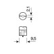 ΛΑΜΠΑΚΙΑ 12V/WB5W 5W W2.1x9.5d ΚΟΚΚΙΝΑ - Lampa - 5836.3-LM ΛΑΜΠΑΚΙΑ 12V/WB5W 5W W2.1x9.5d ΚΟΚΚΙΝΑ - Lampa - 5836.3-LM