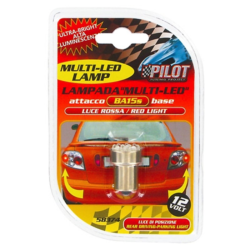 ΛΑΜΠΑ ΜΟΝΟΠΟΛΙΚΗ 11LED ΚΟΚΚΙΝΟ ΧΡΩΜΑ 12V - Lampa - L5837.4 ΛΑΜΠΑ ΜΟΝΟΠΟΛΙΚΗ 11LED ΚΟΚΚΙΝΟ ΧΡΩΜΑ 12V - Lampa - L5837.4