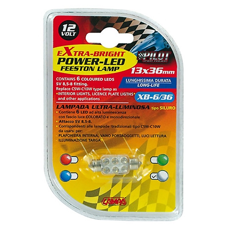 ΛΑΜΠΑΚΙ ΠΛΑΦΟΝΙΕΡΑΣ 6 LED 13x35mm - Lampa - L5842.9 ΛΑΜΠΑΚΙ ΠΛΑΦΟΝΙΕΡΑΣ 6 LED 13x35mm - Lampa - L5842.9