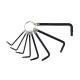 TORX (HEX KEY) ΚΛΕΙΔΙΑ ΜΕ ΚΡΙΚΟ 8 ΤΕΜΑΧΙΩΝ (T8-10-15-20-23-27-30-40mm) - Lampa - 6605.1-LB-LM TORX (HEX KEY) ΚΛΕΙΔΙΑ ΜΕ ΚΡΙΚΟ 8 ΤΕΜΑΧΙΩΝ (T8-10-15-20-23-27-30-40mm) - Lampa - 6605.1-LB-LM