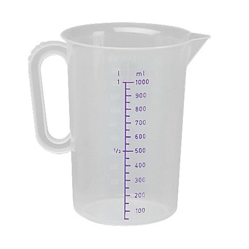 ΠΛΑΣΤΙΚΟ ΔΟΧΕΙΟ (ΚΑΝΑΤΑ) 1000ml - Lampa - 6705.1-LM