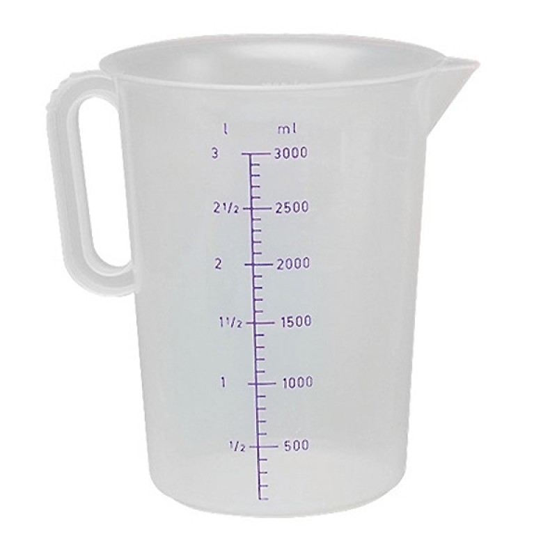 ΠΛΑΣΤΙΚΟ ΔΟΧΕΙΟ (ΚΑΝΑΤΑ) 3000ml - Lampa - 6705.3-LM