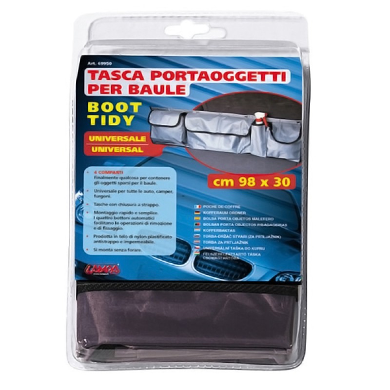ΕΡΓΑΛΕΙΟΘΗΚΗ/ΤΣΑΝΤΑ ORGANIZER ΠΟΡΤ ΜΠΑΓΚΑΖ BOOT TIDY (98x30 cm) - Lampa - L6995.0 ΕΡΓΑΛΕΙΟΘΗΚΗ/ΤΣΑΝΤΑ ORGANIZER ΠΟΡΤ ΜΠΑΓΚΑΖ BOOT TIDY (98x30 cm) - Lampa - L6995.0
