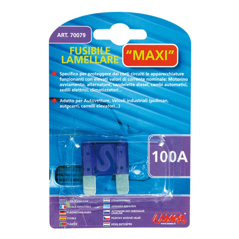 ΑΣΦΑΛΕΙΑ ΜΑΧΙ 100Α - Lampa - L7007.9