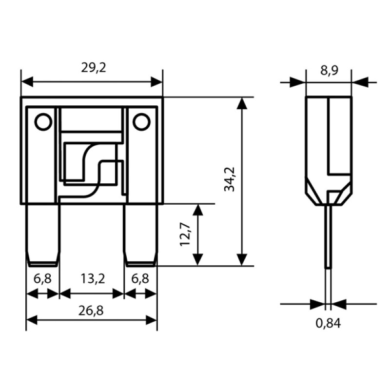 ΑΣΦΑΛΕΙΑ ΜΑΧΙ 100Α - Lampa - L7007.9