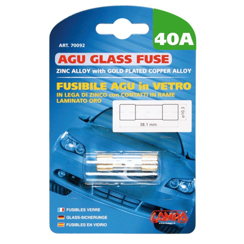 ΑΣΦΑΛΕΙΕΣ AGU 40A - Lampa - L7009.2 ΑΣΦΑΛΕΙΕΣ AGU 40A - Lampa - L7009.2