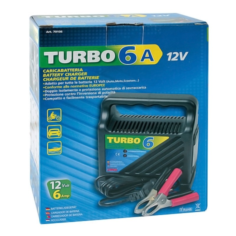 ΦΟΡΤΙΣΤΗΣ ΜΠΑΤΑΡΙΑΣ 6 ΑΜΡ-12 V - Lampa - L7010.6 ΦΟΡΤΙΣΤΗΣ ΜΠΑΤΑΡΙΑΣ 6 ΑΜΡ-12 V - Lampa - L7010.6