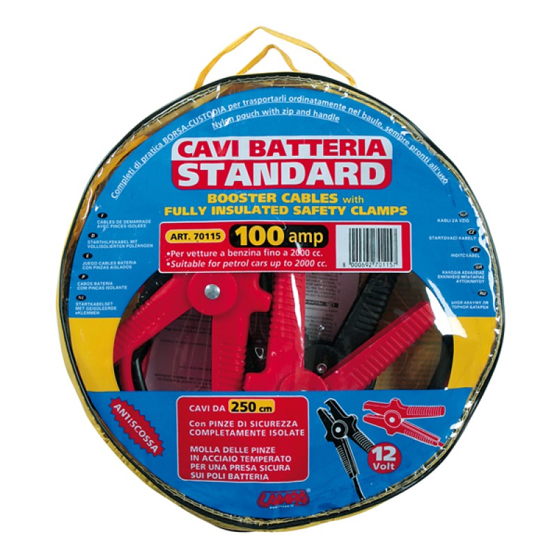 ΡΕΥΜΑΤΟΔΟΤΕΣ 100Α - 12/24V 250cm - Lampa - L7011.5 ΡΕΥΜΑΤΟΔΟΤΕΣ 100Α - 12/24V 250cm - Lampa - L7011.5
