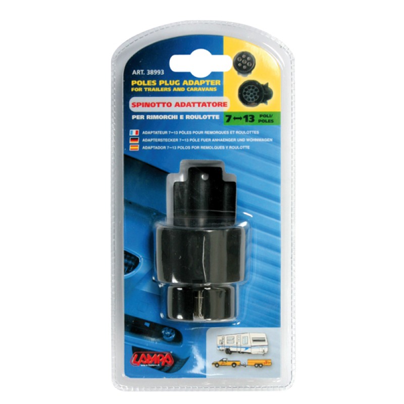 ΑΝΤΑΠΤΟΡΑΣ ΓΙΑ ΤΡΕΙΛΕΡ 7-13 ΤΡΥΠΕΣ - Lampa - L3899.3 ΑΝΤΑΠΤΟΡΑΣ ΓΙΑ ΤΡΕΙΛΕΡ 7-13 ΤΡΥΠΕΣ - Lampa - L3899.3