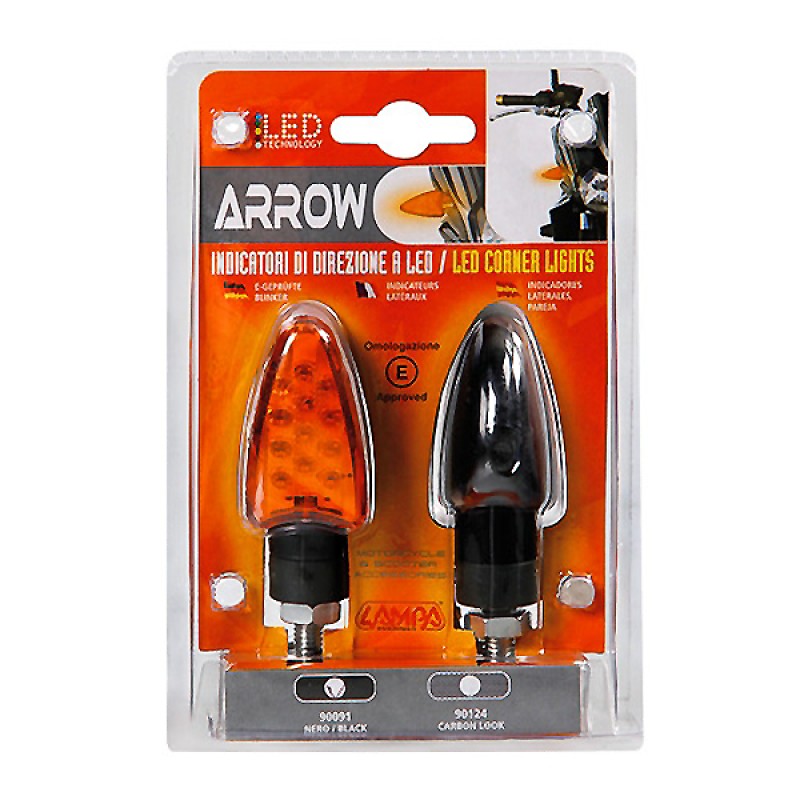 ΦΛΑΣ ΜΗΧΑΝΗΣ ARROW 12V LED (68 x 27 mm) ΜΑΥΡΟ ΜΕ ΠΟΡΤΟΚΑΛΙ ΤΖΑΜΑΚΙ -2 ΤΕΜ. - Lampa - 9009.1-LM ΦΛΑΣ ΜΗΧΑΝΗΣ ARROW 12V LED (68 x 27 mm) ΜΑΥΡΟ ΜΕ ΠΟΡΤΟΚΑΛΙ ΤΖΑΜΑΚΙ -2 ΤΕΜ. - Lampa - 9009.1-LM