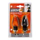 ΦΛΑΣ ΜΗΧΑΝΗΣ ARROW 12V LED (68 x 27 mm) ΜΑΥΡΟ ΜΕ ΠΟΡΤΟΚΑΛΙ ΤΖΑΜΑΚΙ -2 ΤΕΜ. - Lampa - 9009.1-LM ΦΛΑΣ ΜΗΧΑΝΗΣ ARROW 12V LED (68 x 27 mm) ΜΑΥΡΟ ΜΕ ΠΟΡΤΟΚΑΛΙ ΤΖΑΜΑΚΙ -2 ΤΕΜ. - Lampa - 9009.1-LM