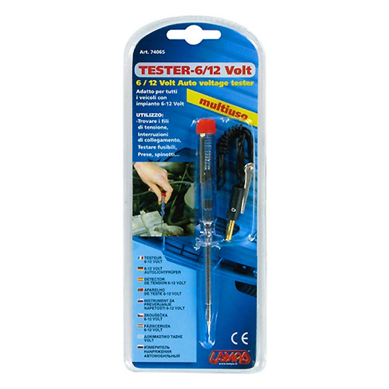 ΔΟΚΙΜΑΣΤΙΚΟ ΚΑΤΣΑΒΙΔΙ 6/12V - Lampa - 7406.5-LM ΔΟΚΙΜΑΣΤΙΚΟ ΚΑΤΣΑΒΙΔΙ 6/12V - Lampa - 7406.5-LM