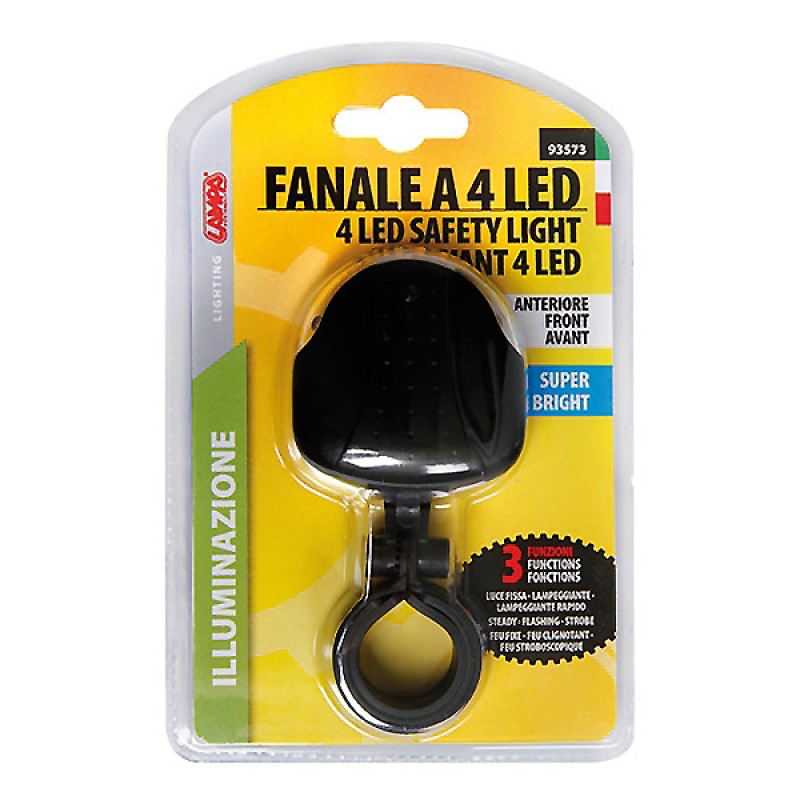 ΦΑΝΑΡΙ ΠΟΔΗΛΑΤΟΥ ΕΜΠΡΟΣ (4 LED) - Lampa - 9357.3-LB ΦΑΝΑΡΙ ΠΟΔΗΛΑΤΟΥ ΕΜΠΡΟΣ (4 LED) - Lampa - 9357.3-LB