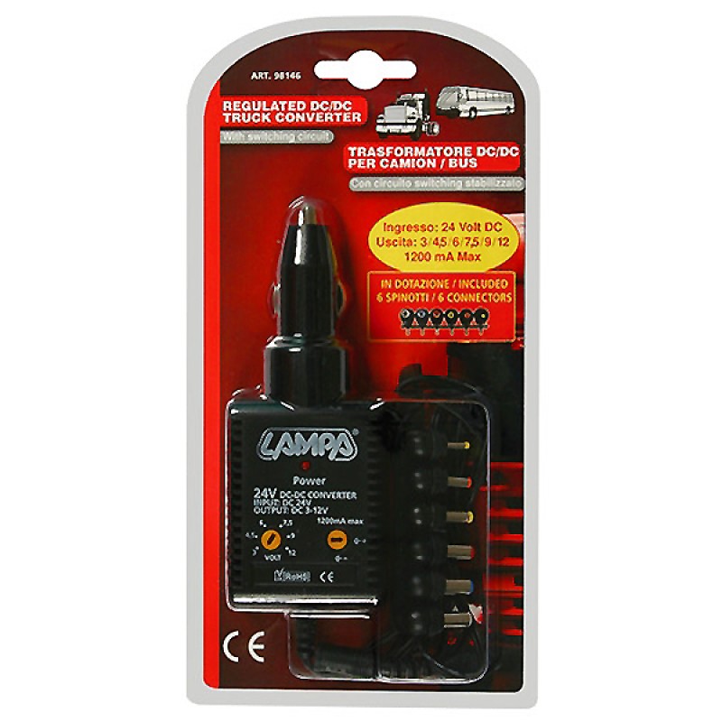 ΜΕΤΑΤΡΟΠΕΑΣ 12/24V 1200mA - Lampa - L9814.6 ΜΕΤΑΤΡΟΠΕΑΣ 12/24V 1200mA - Lampa - L9814.6