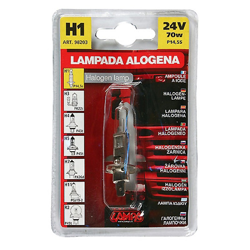 ΛΑΜΠΑ H1 24V/70W (P14,5s) - Lampa - L9820.3 ΛΑΜΠΑ H1 24V/70W (P14,5s) - Lampa - L9820.3