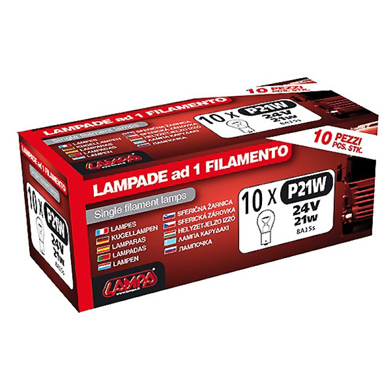 ΜΟΝΟΠΟΛΙΚΗ ΛΑΜΠΑ P21W 24V/21W (BAU15s) - Lampa - L9823.0 ΜΟΝΟΠΟΛΙΚΗ ΛΑΜΠΑ P21W 24V/21W (BAU15s) - Lampa - L9823.0