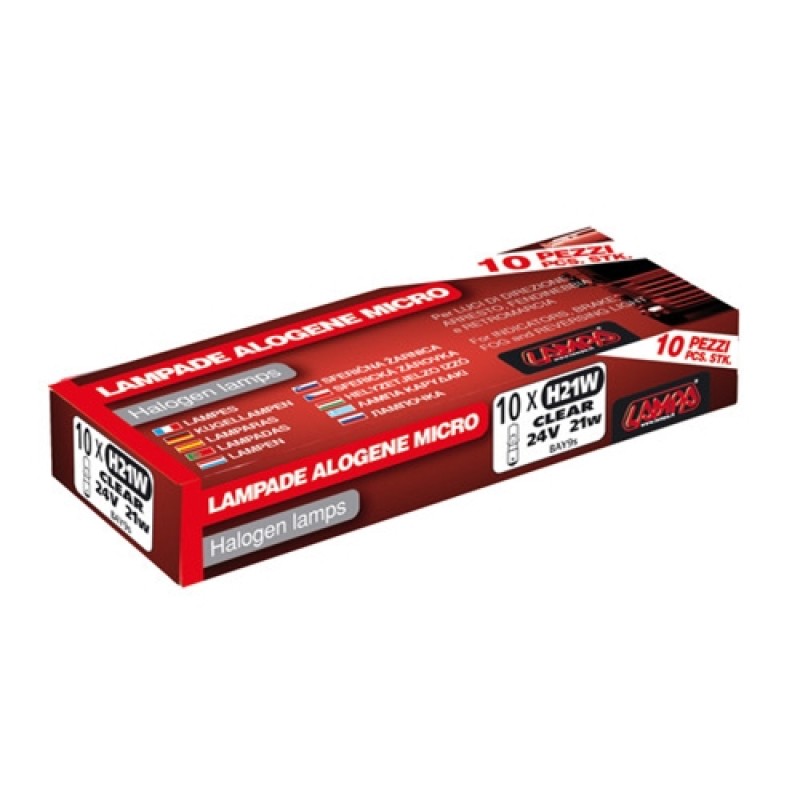 H21W 24V 21W BAY9s (ΜΙΝΙΟΝ) STANDARD LINE ΑΛΟΓΟΝΟΥ 10ΤΕΜ. (ΣΕ ΚΟΥΤΙ) - Lampa - L9826.4 H21W 24V 21W BAY9s (ΜΙΝΙΟΝ) STANDARD LINE ΑΛΟΓΟΝΟΥ 10ΤΕΜ. (ΣΕ ΚΟΥΤΙ) - Lampa - L9826.4