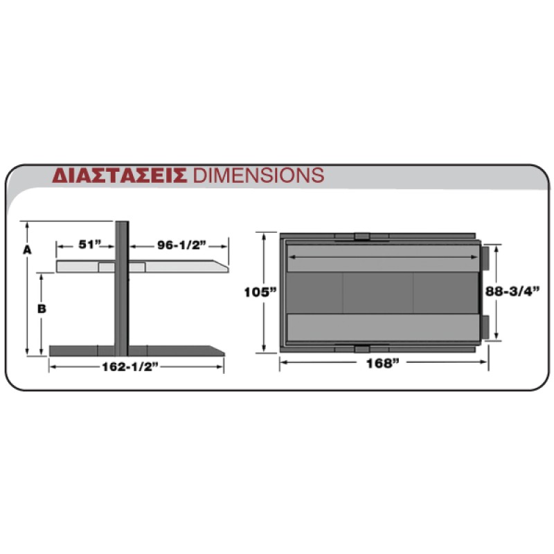ΑΝΥΨΩΤΙΚΟ ΔΙΚΟΛΩΝΟ BendPak ΓΙΑ ΠΑΡΚΙΝΓΚ - Bend Pak - LIFT.PL-7X ΑΝΥΨΩΤΙΚΟ ΔΙΚΟΛΩΝΟ BendPak ΓΙΑ ΠΑΡΚΙΝΓΚ - Bend Pak - LIFT.PL-7X