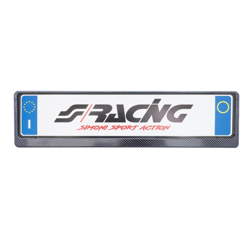 ΠΛΑΙΣΙΟ ΠΙΝΑΚΙΔΑΣ CARBON LOOK 53 x 14 cm - 1 ΤΕΜ - Simoni Racing - SRPTX/CL
