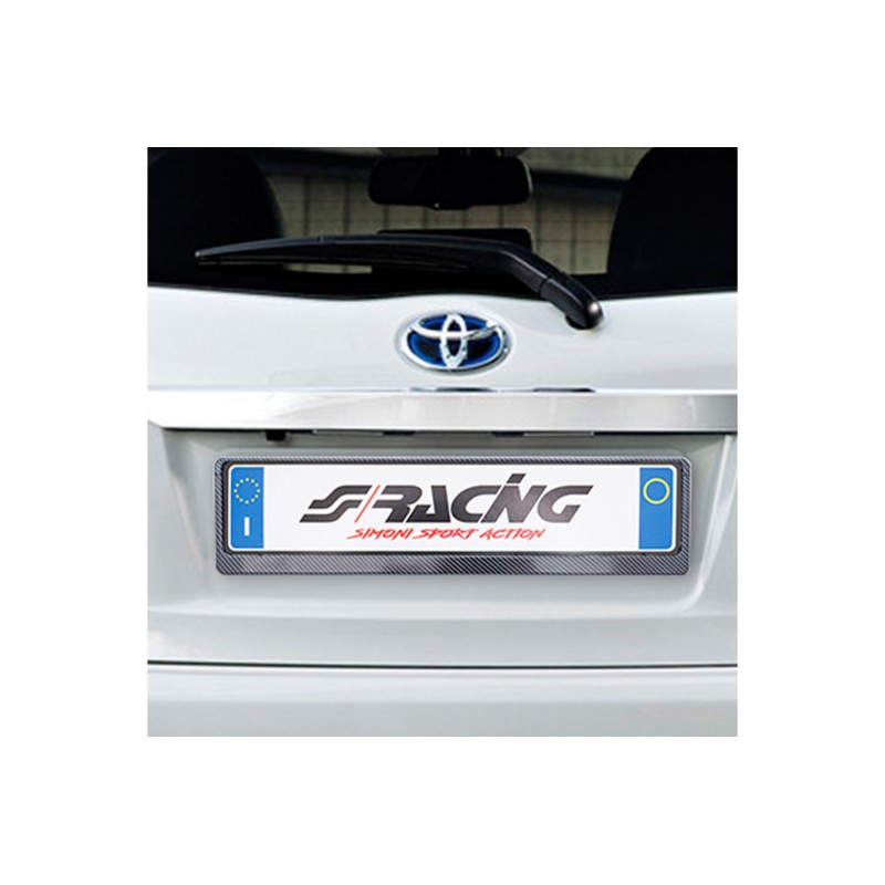 ΠΛΑΙΣΙΟ ΠΙΝΑΚΙΔΑΣ CARBON LOOK 53 x 14 cm - 1 ΤΕΜ - Simoni Racing - SRPTX/CL