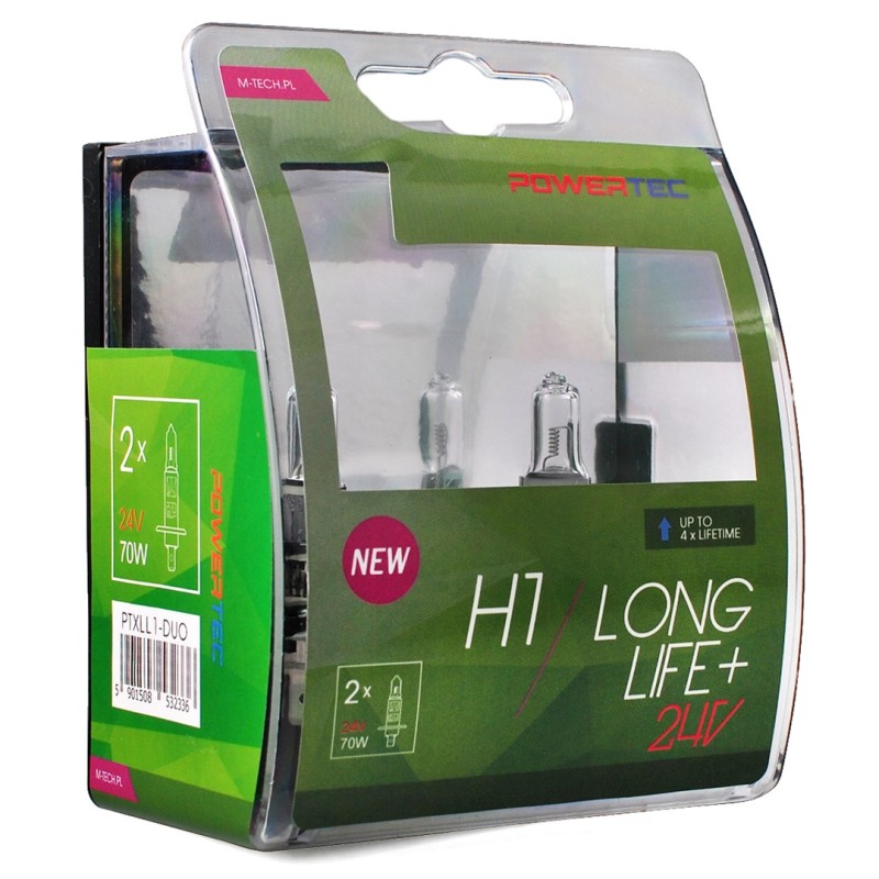 H1 24V 70W P14,5s POWERTEC LONG LIFE ΑΛΟΓΟΝΟΥ BLISTER 2ΤΕΜ. M-TECH - M-Tech - PTXLL1-DUO/MT H1 24V 70W P14,5s POWERTEC LONG LIFE ΑΛΟΓΟΝΟΥ BLISTER 2ΤΕΜ. M-TECH - M-Tech - PTXLL1-DUO/MT