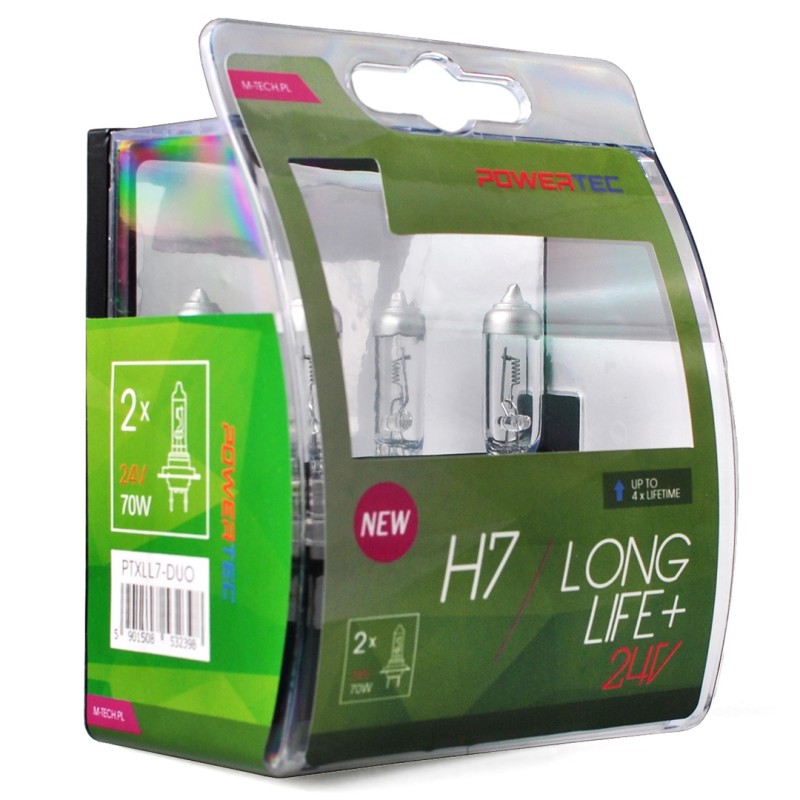 H7 24V 70W PX26d POWERTEC LONG LIFE ΑΛΟΓΟΝΟΥ BLISTER 2ΤΕΜ. M-TECH - M-Tech - PTXLL7-DUO/MT H7 24V 70W PX26d POWERTEC LONG LIFE ΑΛΟΓΟΝΟΥ BLISTER 2ΤΕΜ. M-TECH - M-Tech - PTXLL7-DUO/MT