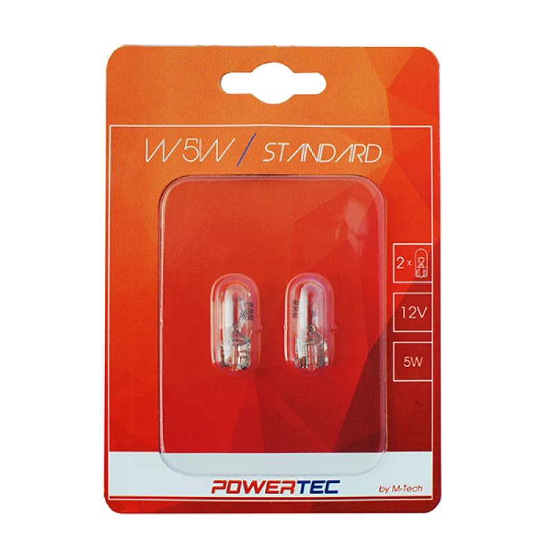 T10 W5W 12V W2,1x9,5d (ΚΑΡΦΩΤΟ ΑΚΑΛΥΚΟ) POWERTEC STANDARD ΑΛΟΓΟΝΟΥ 2ΤΕΜ. M-TECH - M-Tech - PTZ12-02B/MT T10 W5W 12V W2,1x9,5d (ΚΑΡΦΩΤΟ ΑΚΑΛΥΚΟ) POWERTEC STANDARD ΑΛΟΓΟΝΟΥ 2ΤΕΜ. M-TECH - M-Tech - PTZ12-02B/MT
