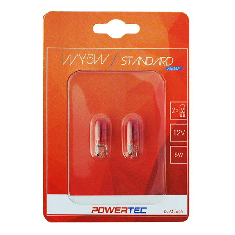 WY5W 12V 5W W2,1x9,5d ΠΟΡΤΟΚΑΛΙ (ΚΑΡΦΩΤΟ ΑΚΑΛΥΚΟ) POWERTEC STANDARD ΑΛΟΓΟΝΟΥ 2ΤΕΜ. - M-Tech - PTZ28-02B/MT WY5W 12V 5W W2,1x9,5d ΠΟΡΤΟΚΑΛΙ (ΚΑΡΦΩΤΟ ΑΚΑΛΥΚΟ) POWERTEC STANDARD ΑΛΟΓΟΝΟΥ 2ΤΕΜ. - M-Tech - PTZ28-02B/MT