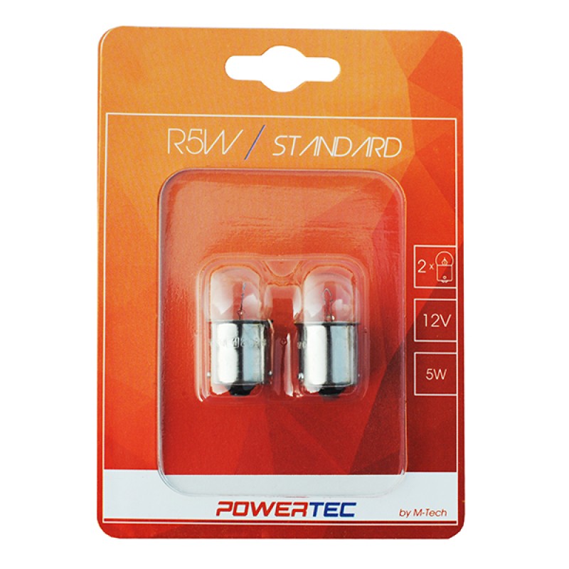 R5W 12V 5W BA15s (ΦΟΥΝΤΟΥΚΙ) POWERTEC STANDARD ΑΛΟΓΟΝΟΥ 2ΤΕΜ. - M-Tech - PTZ30-02B/MT R5W 12V 5W BA15s (ΦΟΥΝΤΟΥΚΙ) POWERTEC STANDARD ΑΛΟΓΟΝΟΥ 2ΤΕΜ. - M-Tech - PTZ30-02B/MT