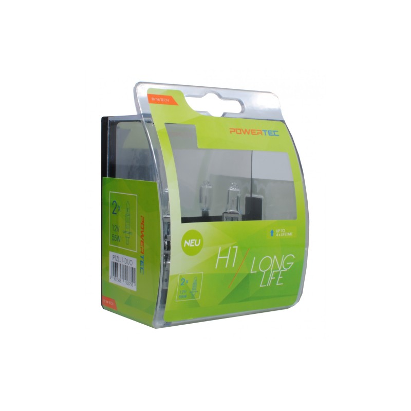 H1 12V 55W P14,5s POWERTEC LONG LIFE ΑΛΟΓΟΝΟΥ 2ΤΕΜ. - M-Tech - PTZLL1-DUO/MT H1 12V 55W P14,5s POWERTEC LONG LIFE ΑΛΟΓΟΝΟΥ 2ΤΕΜ. - M-Tech - PTZLL1-DUO/MT