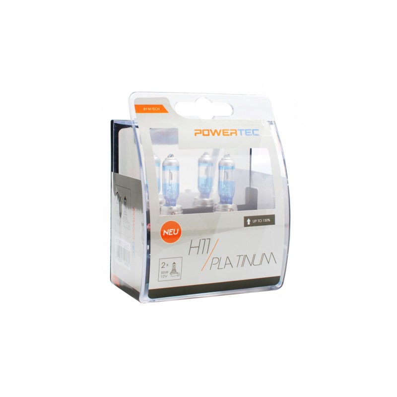 H11 12V 55W 3.250K +130% PGJ19-2 POWERTECK PLATINUM 2ΤΕΜ. M-TECH - M-Tech - PTZPT11-DUO/MT H11 12V 55W 3.250K +130% PGJ19-2 POWERTECK PLATINUM 2ΤΕΜ. M-TECH - M-Tech - PTZPT11-DUO/MT