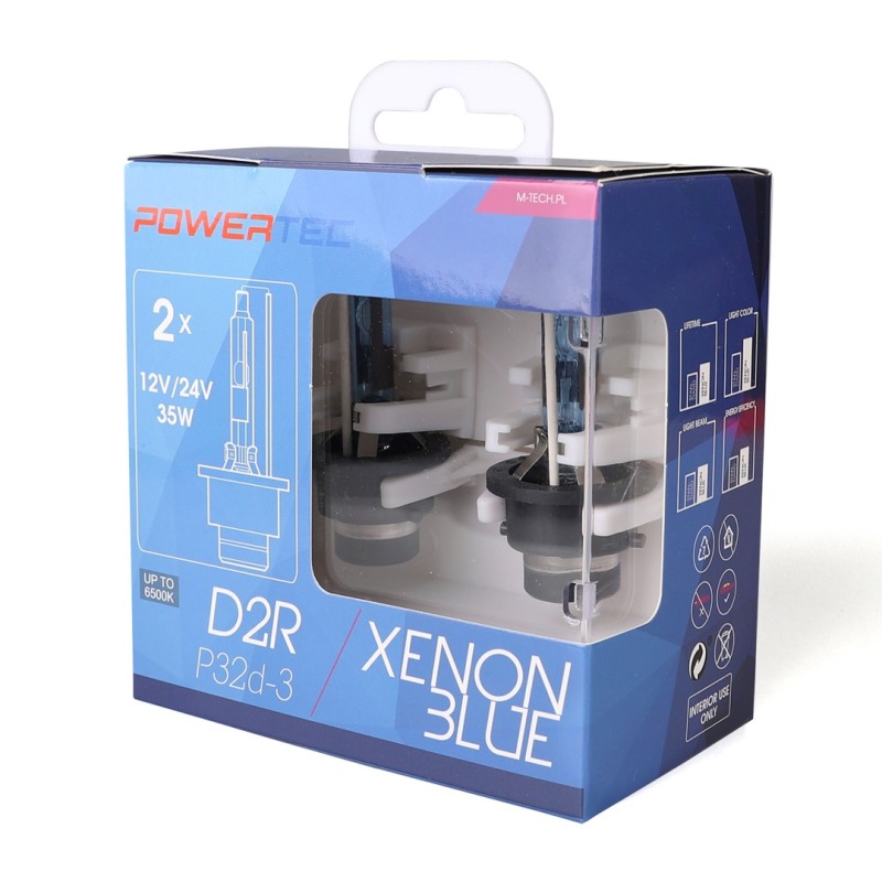 D2R 12V 35W P32d-3 6.500K POWERTEC XENON BLUE 2ΤΕΜ. M-TECH - M-Tech - PTZXBD2R-DUO/MT D2R 12V 35W P32d-3 6.500K POWERTEC XENON BLUE 2ΤΕΜ. M-TECH - M-Tech - PTZXBD2R-DUO/MT