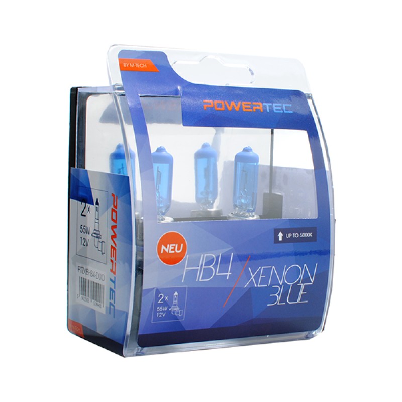 HB4 12V 55W P22d 5.000K POWERTEC XENON BLUE 2ΤΕΜ. M-TECH - M-Tech - PTZXBHB4-DUO/MT HB4 12V 55W P22d 5.000K POWERTEC XENON BLUE 2ΤΕΜ. M-TECH - M-Tech - PTZXBHB4-DUO/MT