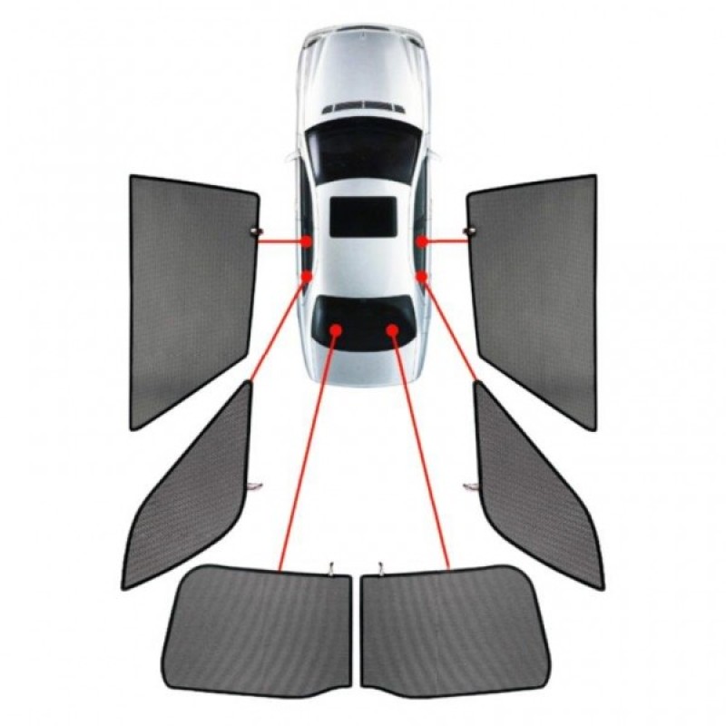 ΚΟΥΡΤΙΝΑΚΙΑ ΜΑΡΚΕ CAR SHADES ΓΙΑ BMW X1 / IX1 5D 2023+ - 6 ΤΕΜ. - CarShades - PVC.BMW-X1-5-C