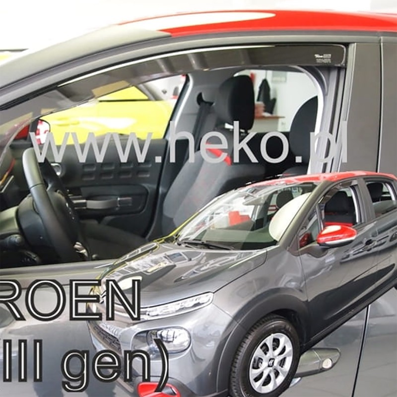 ΑΝΕΜΟΘΡΑΥΣΤΕΣ ΓΙΑ CITROEN C3 3 5D 2017+ ΖΕΥΓΑΡΙ ΑΠΟ ΕΥΚΑΜΠΤΟ ΦΙΜΕ ΠΛΑΣΤΙΚΟ HEKO - 2 ΤΕΜ. - Heko - ΑΝΕΜ.12265 ΑΝΕΜΟΘΡΑΥΣΤΕΣ ΓΙΑ CITROEN C3 3 5D 2017+ ΖΕΥΓΑΡΙ ΑΠΟ ΕΥΚΑΜΠΤΟ ΦΙΜΕ ΠΛΑΣΤΙΚΟ HEKO - 2 ΤΕΜ. - Heko - ΑΝΕΜ.12265