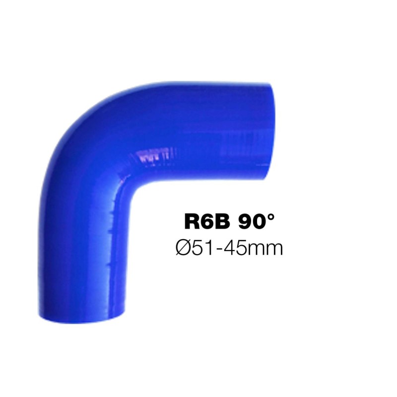 ΓΩΝΙΑ ΣΙΛΙΚΟΝΗΣ ΜΠΛΕ Φ51>Φ45 90 ΜΟΙΡΕΣ - Simoni Racing - SRR6B ΓΩΝΙΑ ΣΙΛΙΚΟΝΗΣ ΜΠΛΕ Φ51>Φ45 90 ΜΟΙΡΕΣ - Simoni Racing - SRR6B