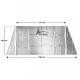 Εξωτερική Ηλιοπροστασία X-Large Μ195-147 Χ Υ110 cm για το Παρμπρίζ από Ύφασμα 3 Στρώσεων και Ρινίσματα Αλουμινίου σε ασημί χρώμα με logo και άκαυστη επένδυση Race Axion - 1 τεμάχιο  - Race Axion - RA-ΗΛ26872-RX